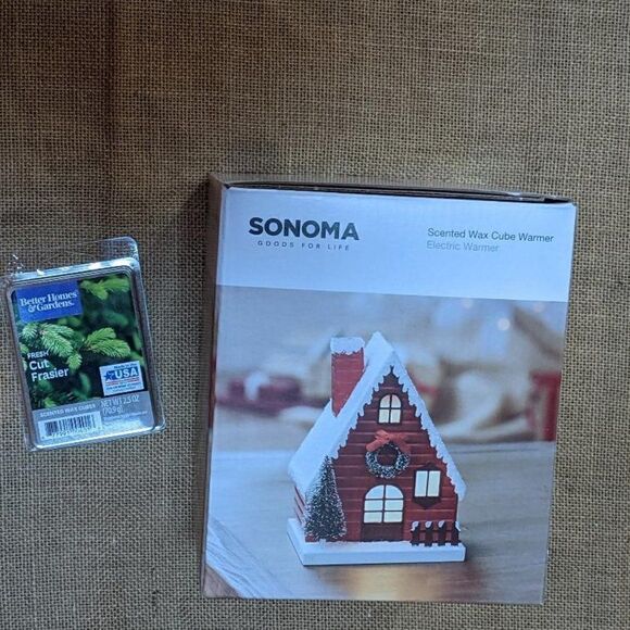 🆕Sonoma Electric Winter Cabin Wax Warmer & Wax Cubes - Picture 1 of 3
